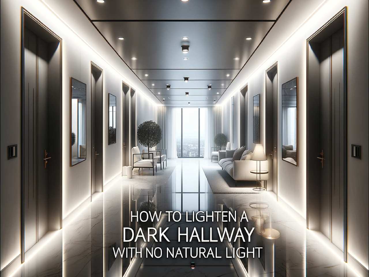How to Lighten a Dark Hallway with No Natural Light (7 Fast Steps 2023):