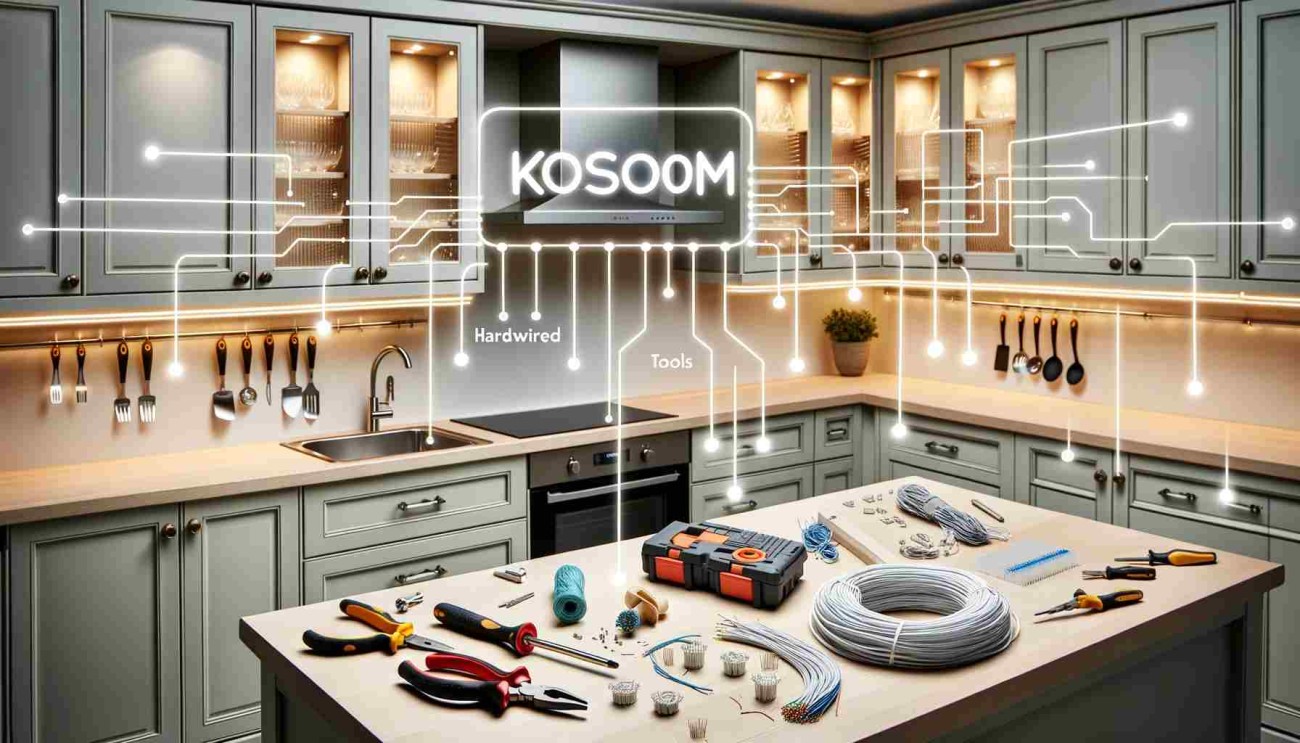 how to install hardwired under cabinet lighting uk
