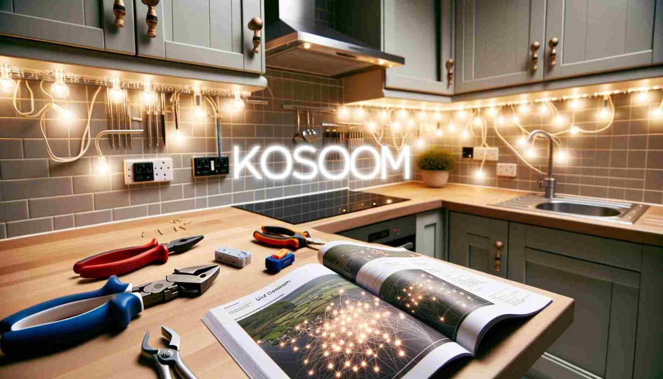 how to install hardwired under cabinet lighting uk