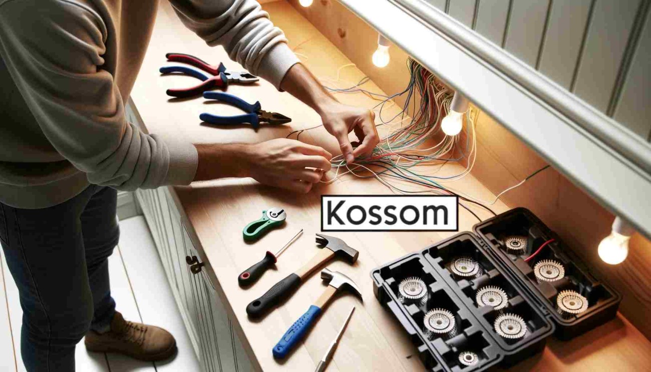 how to install hardwired under cabinet lighting uk