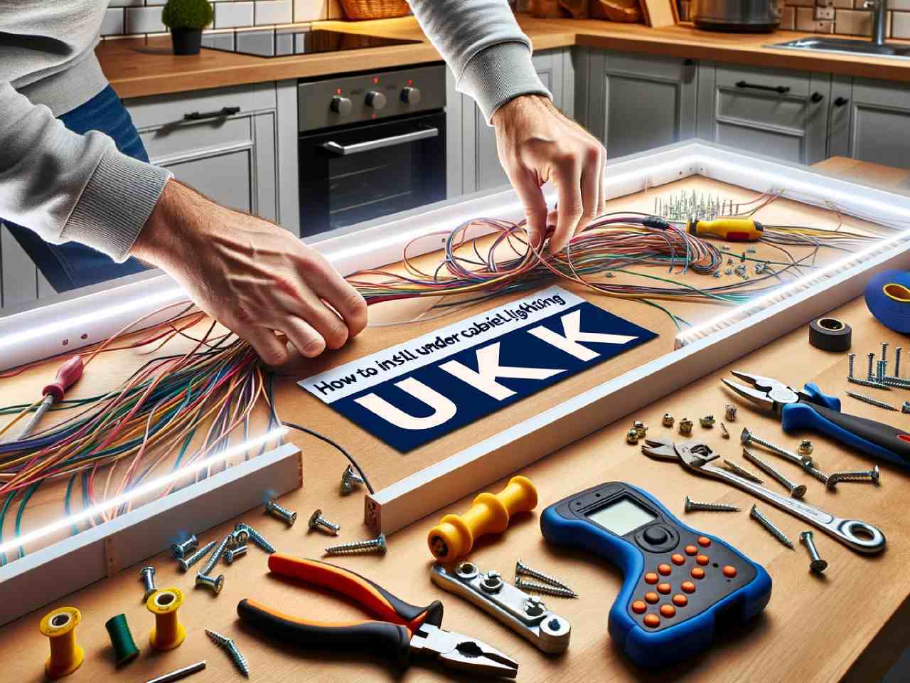 How to Install Hardwired Under Cabinet Lighting in UK[2023 Ultimate Guide]