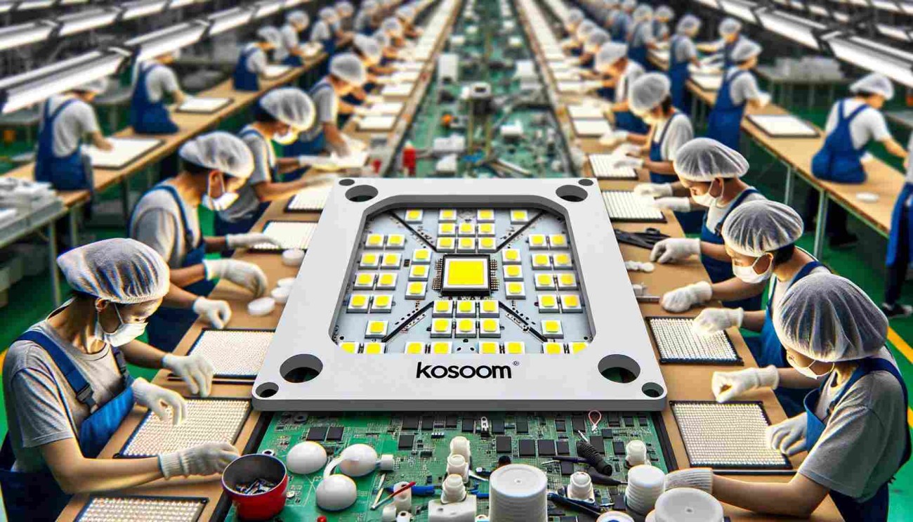 how do led panel lights work