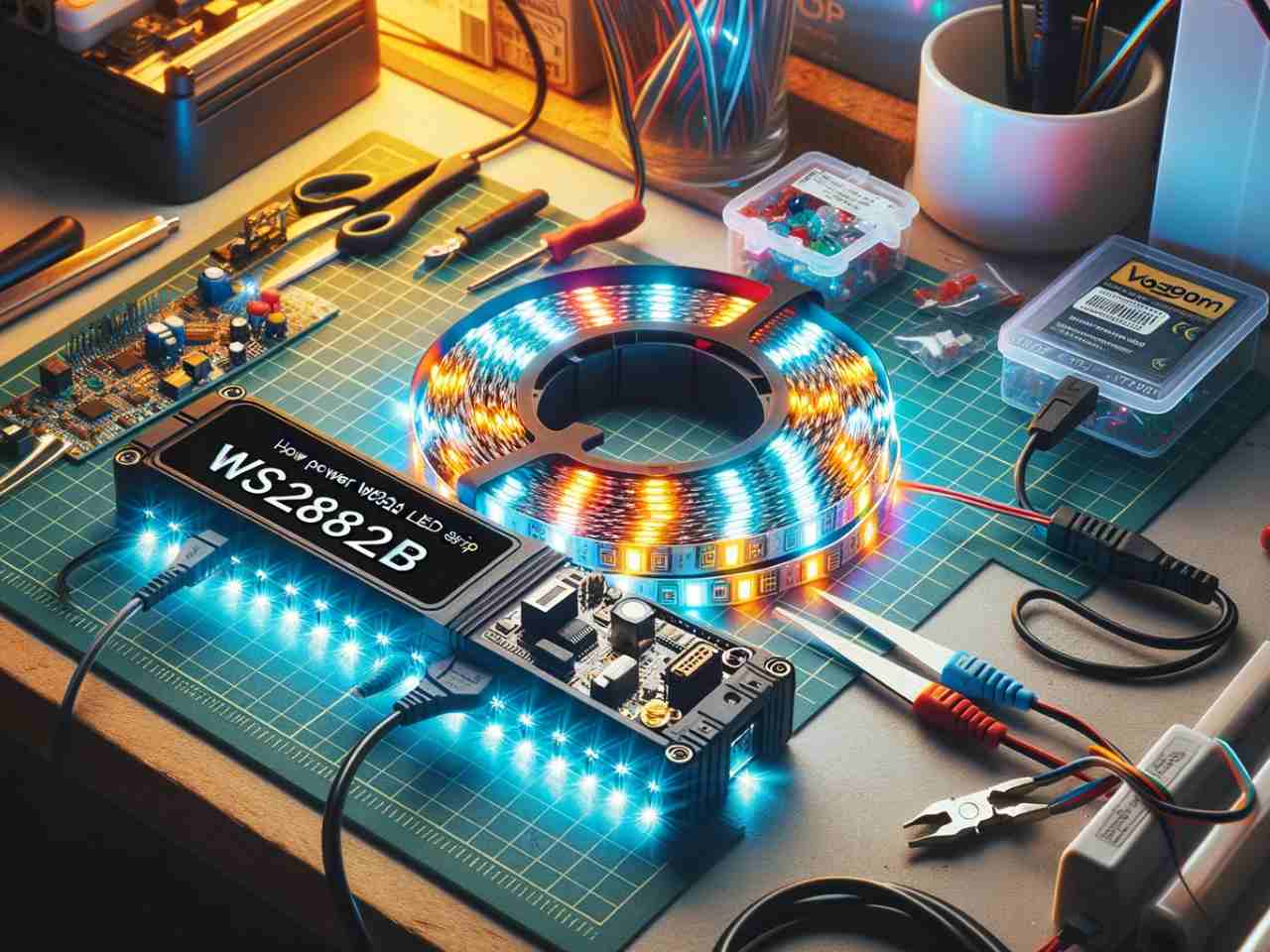 How to Power WS2812B LED Strip: Get the Magic of Colors Safely!