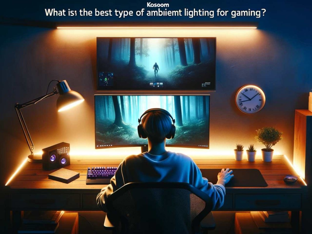 what is the best type of ambient lighting for gaming
