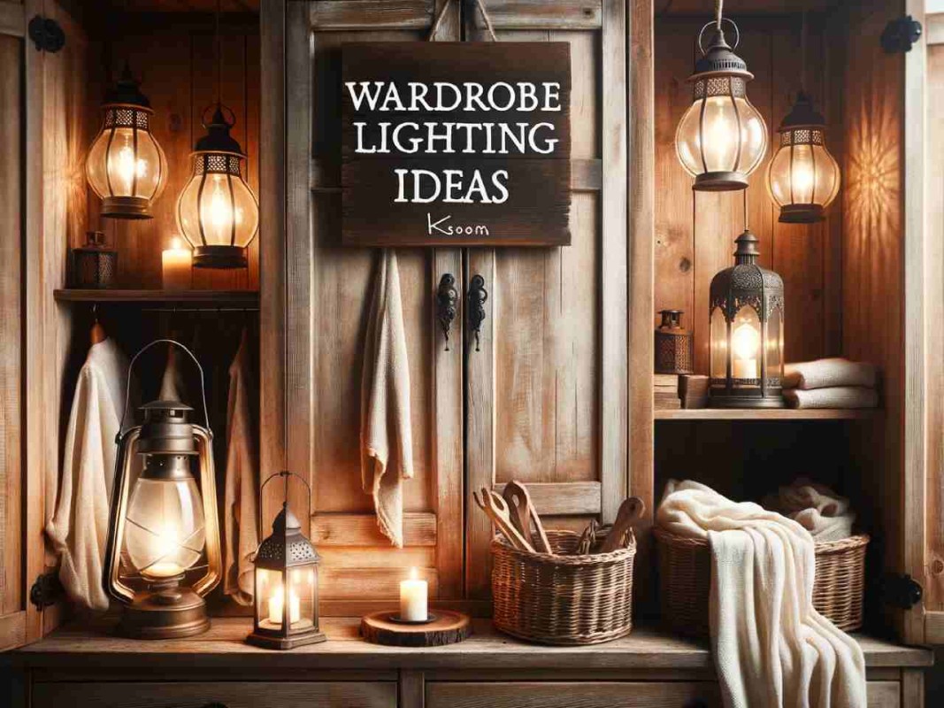 wardrobe lighting ideas