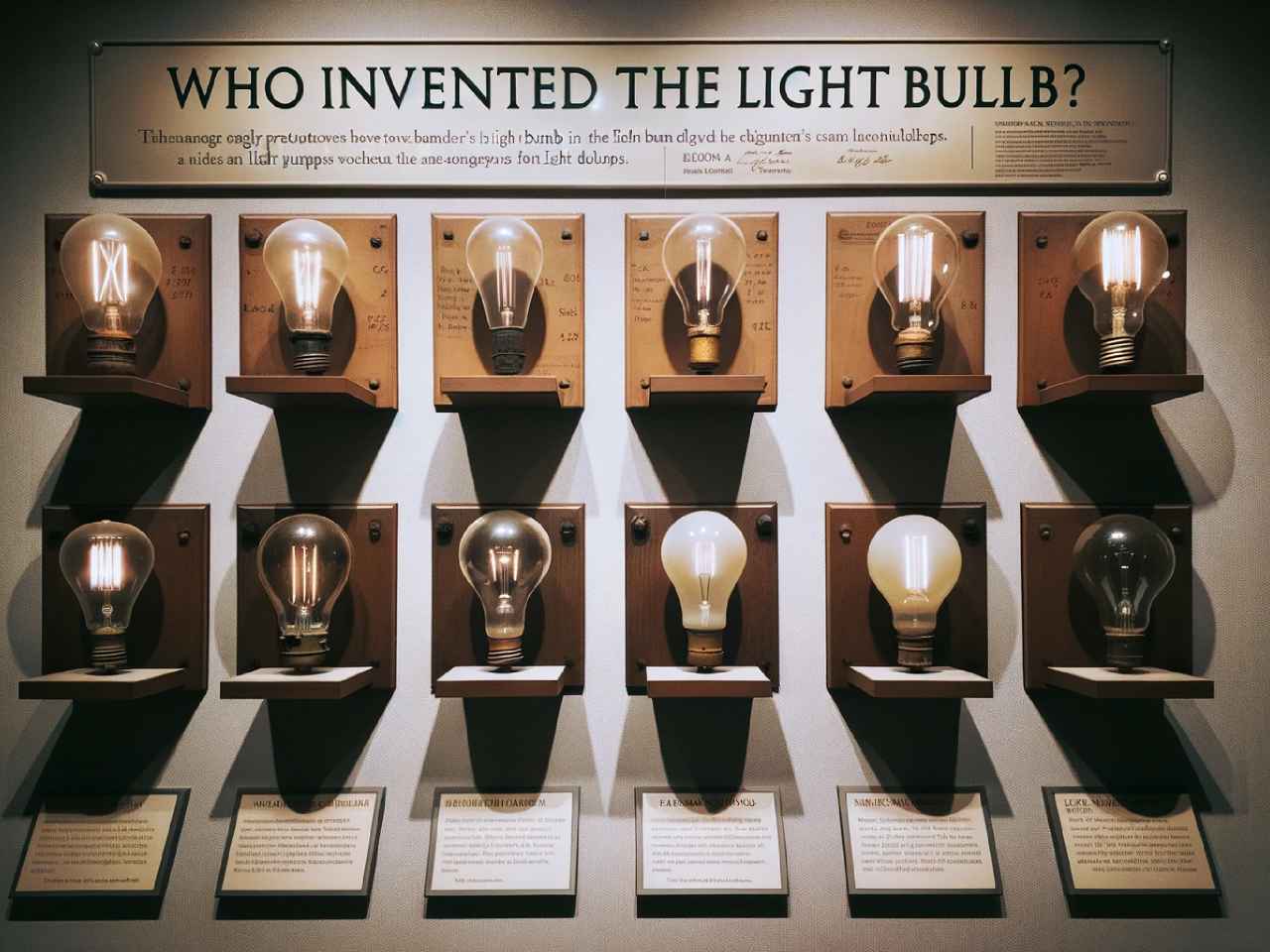who invented the light bulb
