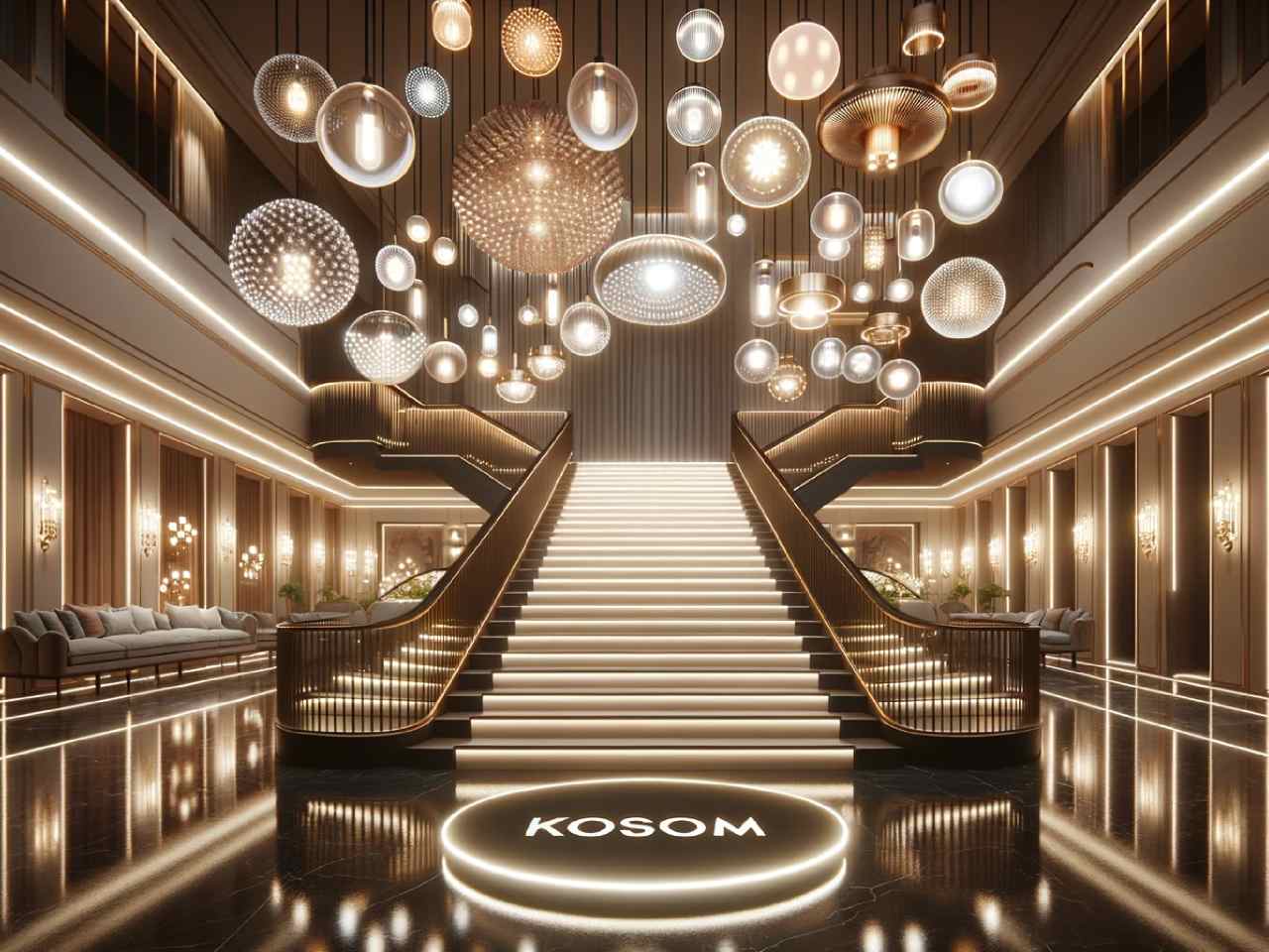lights on stairs ideas