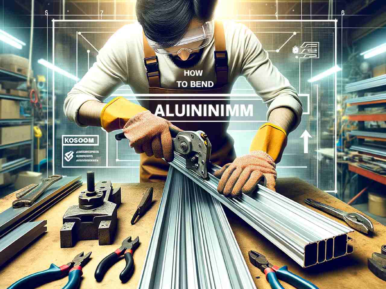 how to bend aluminium profile
