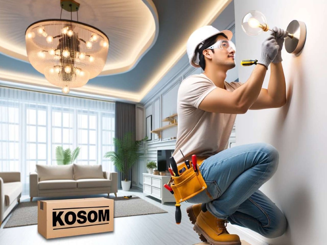 how to install a wall sconce