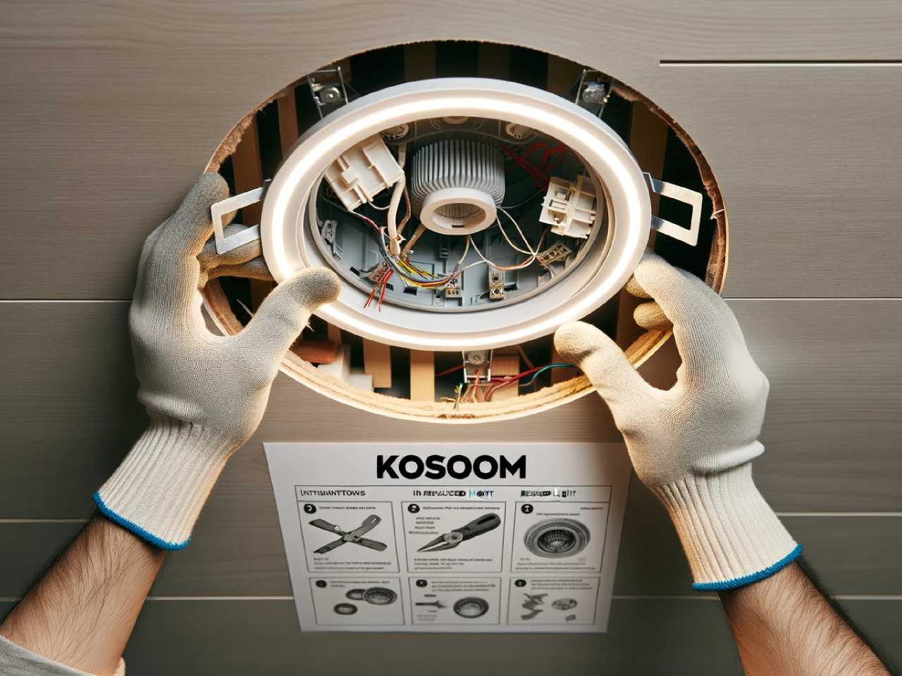 how to replace a recessed light