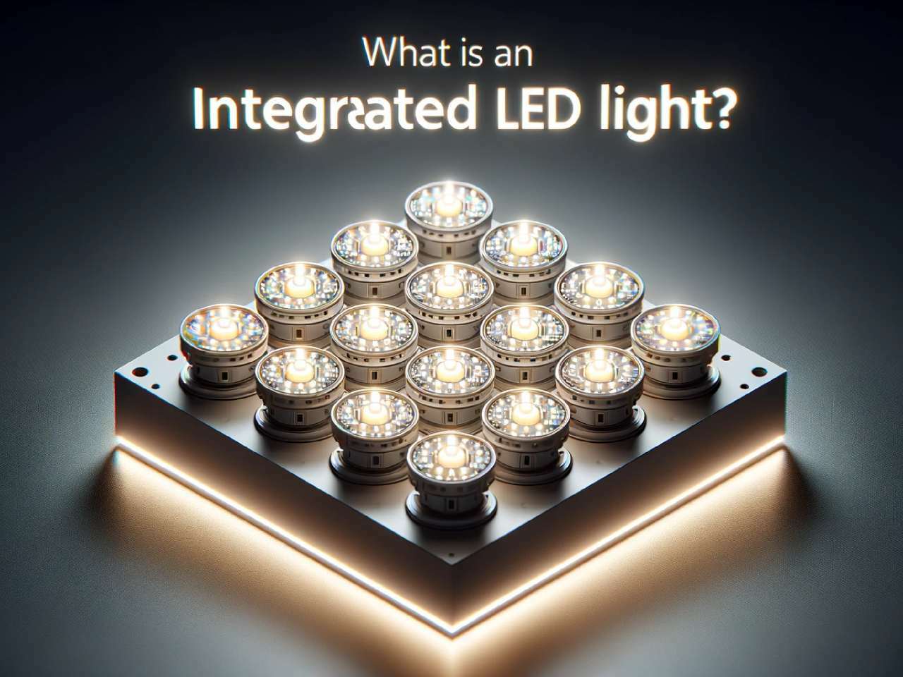 what is an integrated led light