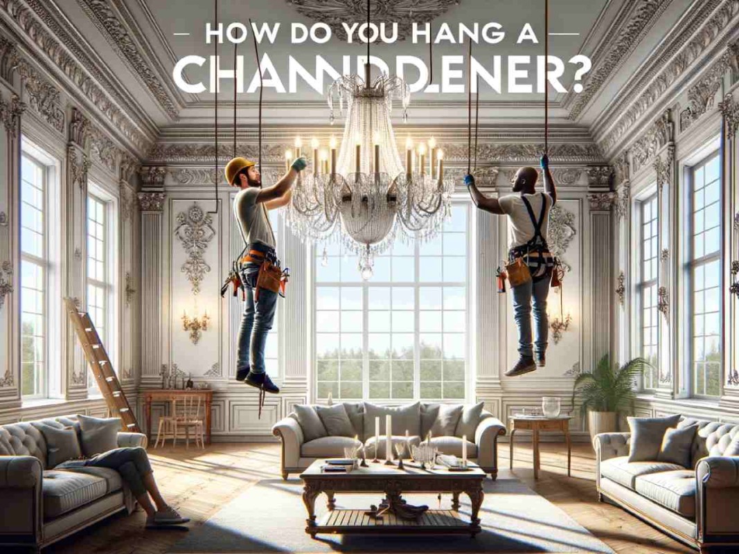 how do you hang a chandelier-About lighting