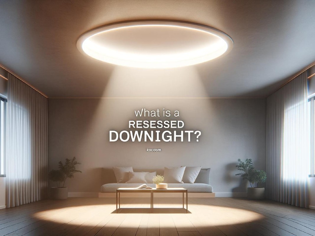 what is a recessed downlight