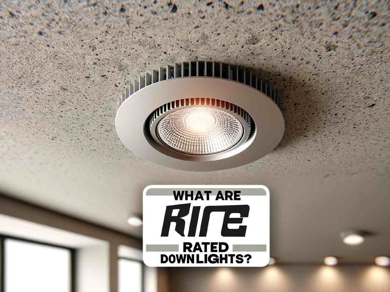 What are Fire Rated Downlights