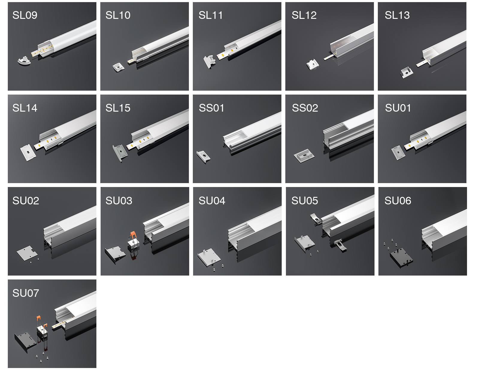 LED Strip Lights - 13w/RGB/500lm/60LEDs/IP44 - Kosoom S0602-Under Cabinet LED Strip Lighting--18