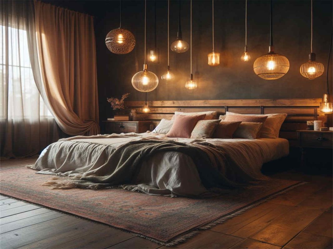 bedroom pendant lights
