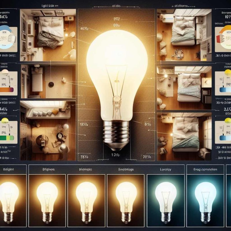 light wattage for bedroom