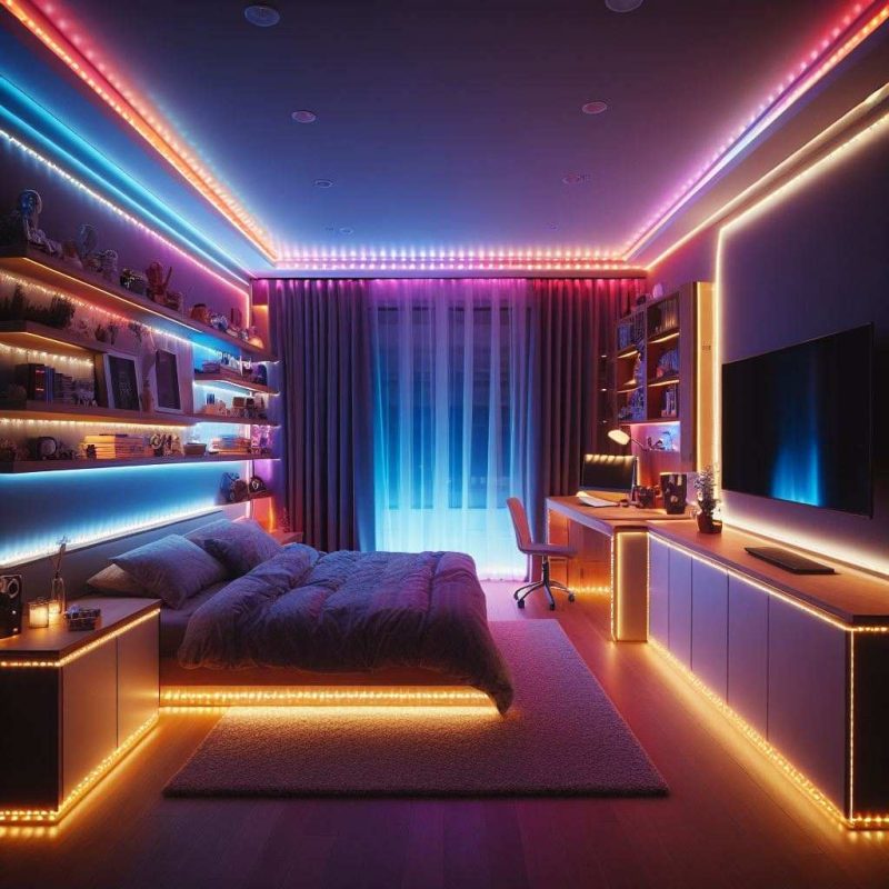 best led strip lights for bedroom