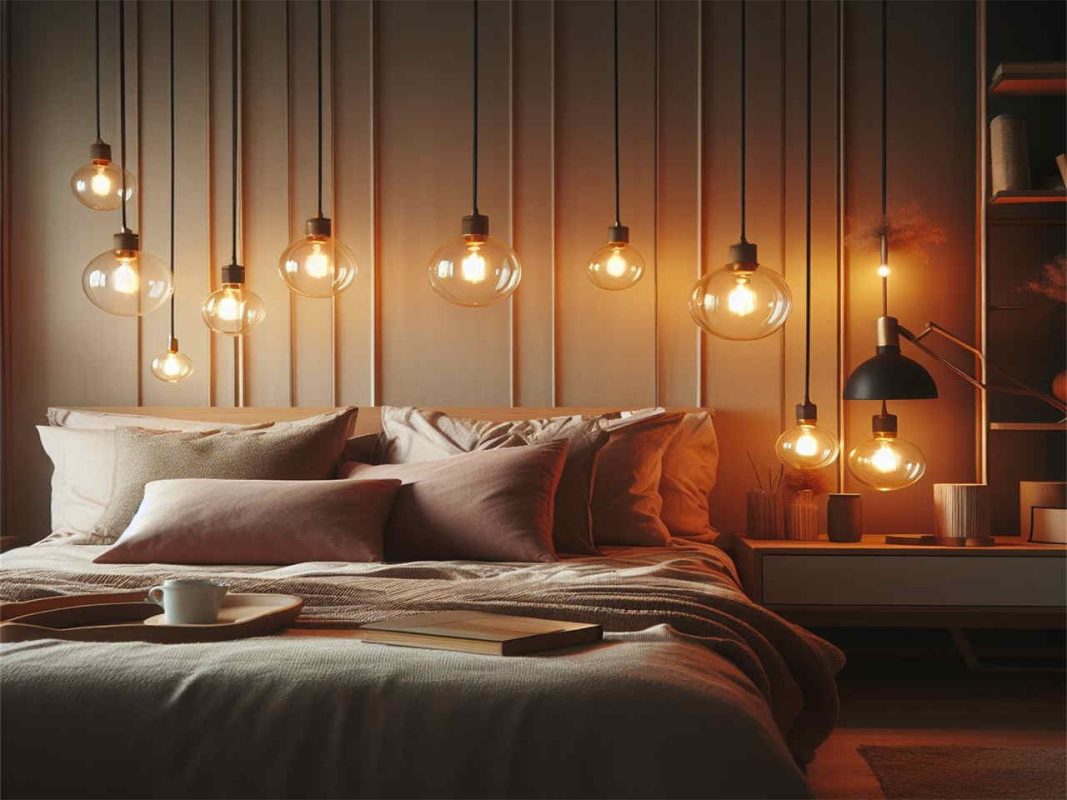 bedroom pendant lights