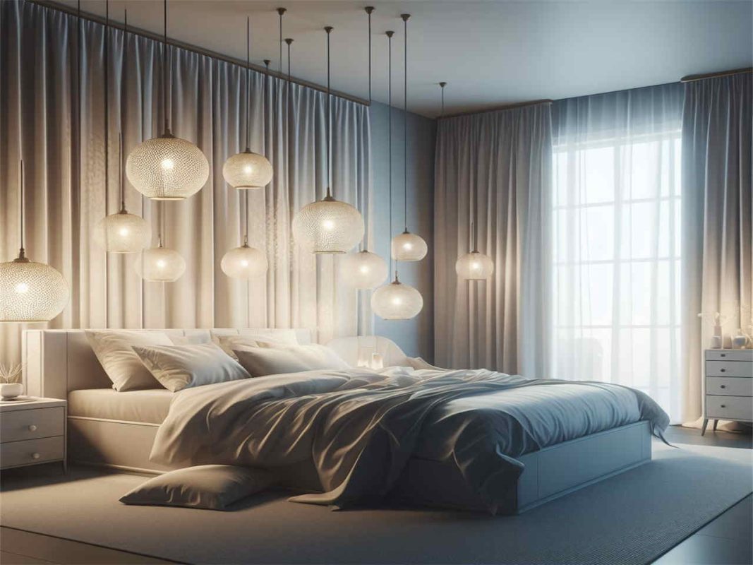 bedroom pendant lights