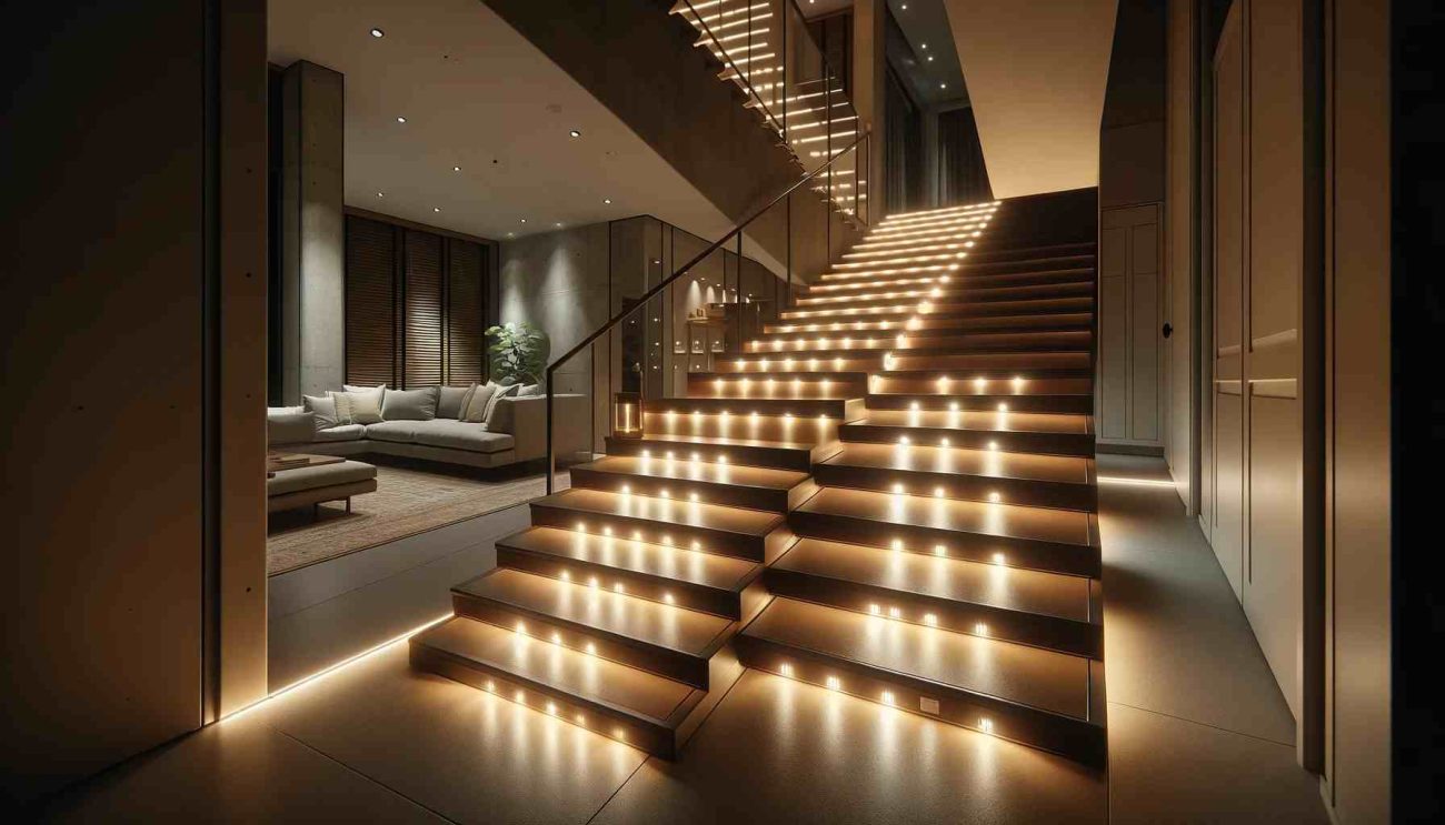 step lights