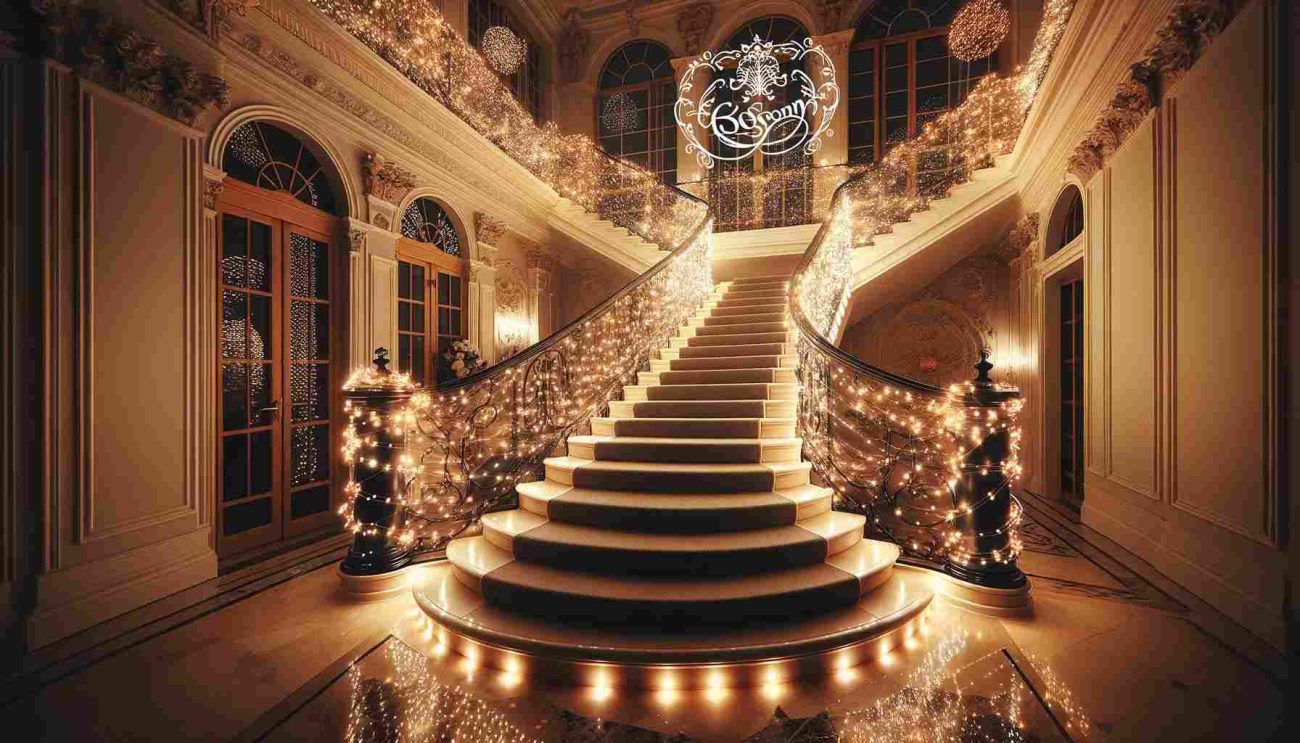 fairy lights for stairs