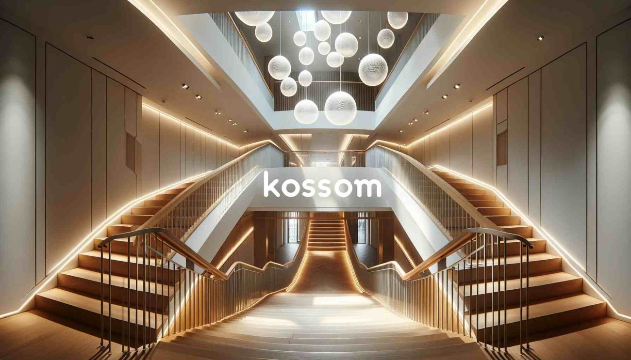 communal stair lighting