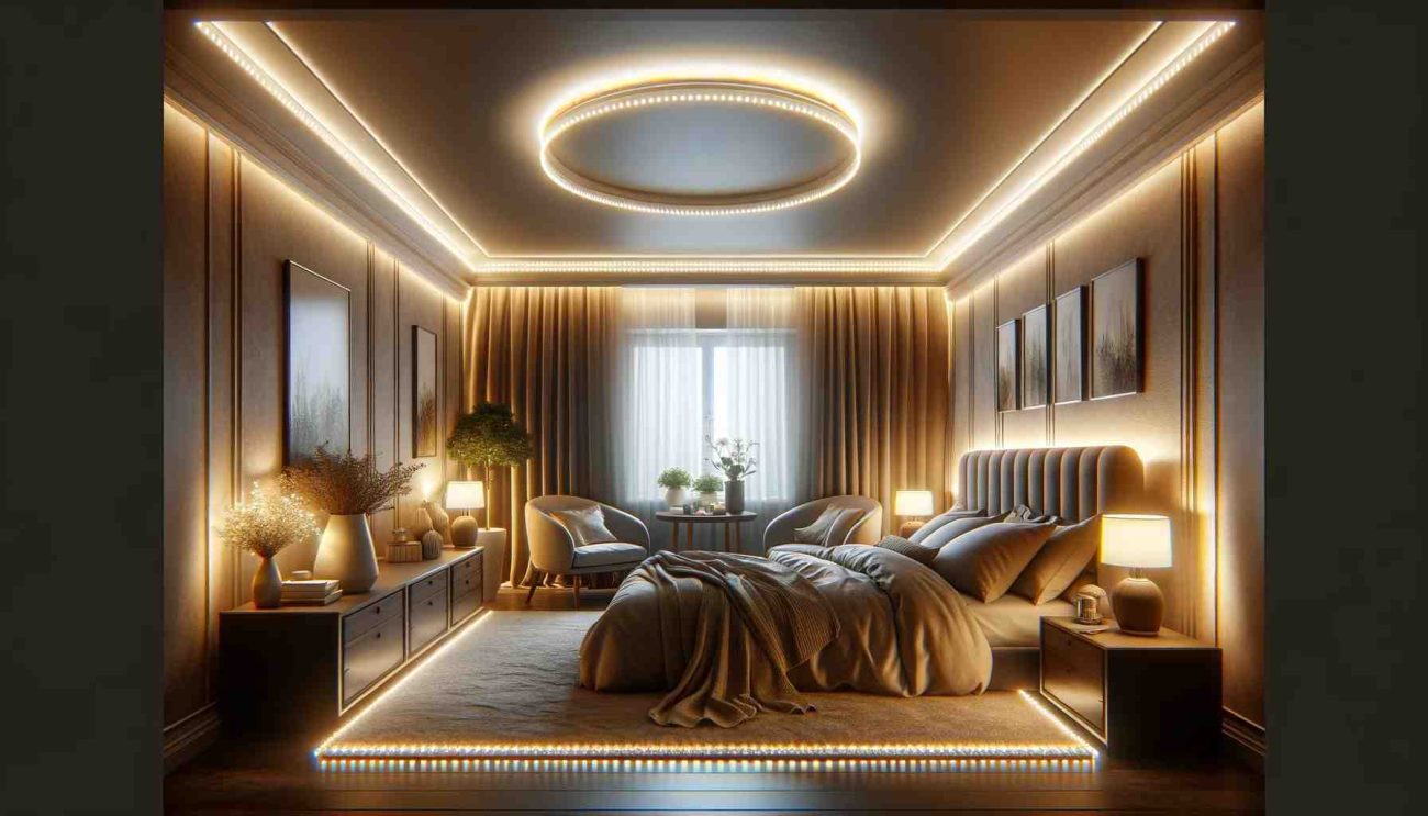 led strip lights for bedroom ceiling