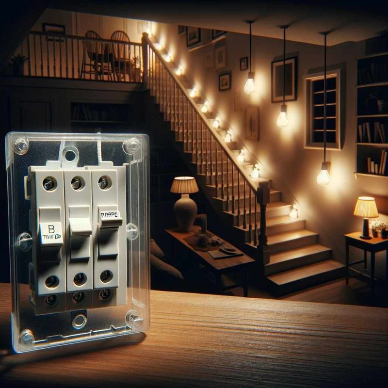 why do the down stairs lights keep tripping