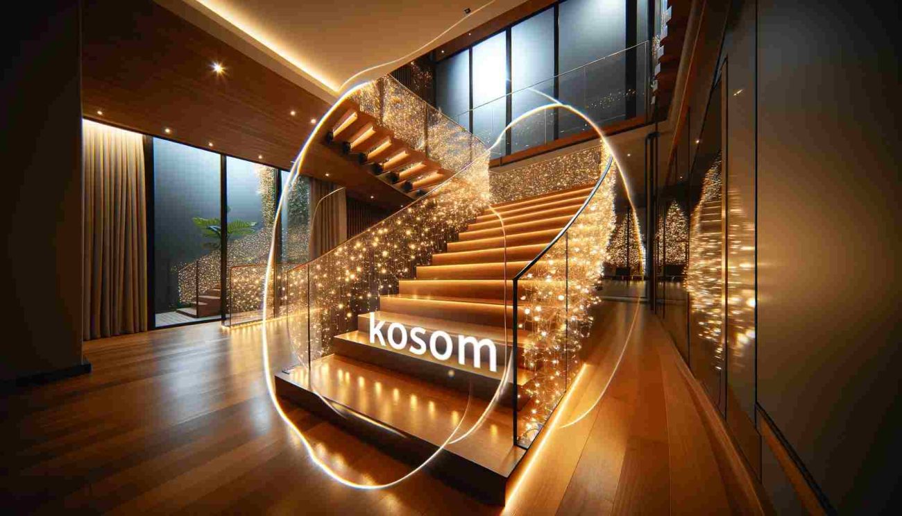 fairy lights for stairs