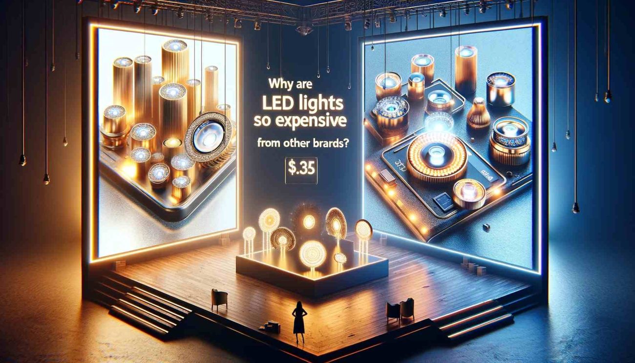 Why are LED lights so expensive from other brands