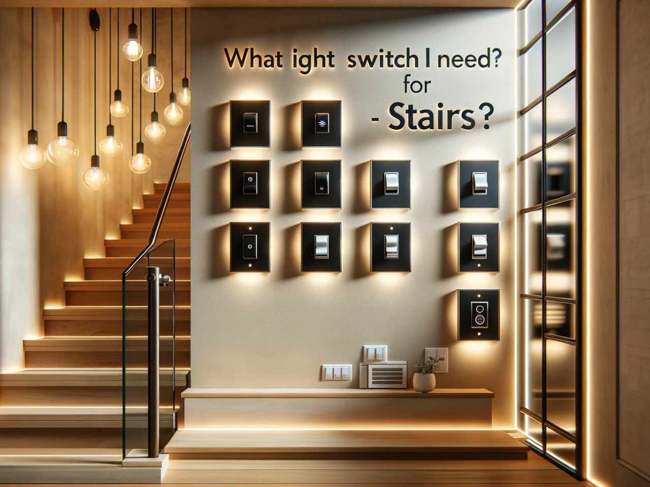 what light switch do i need for stairs
