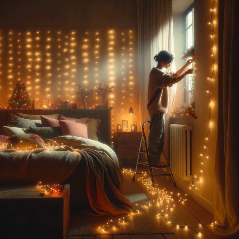 christmas lights for bedroom