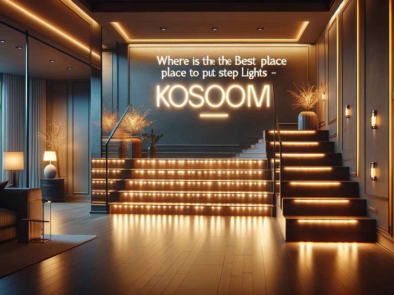 Where is the best place to put step lights