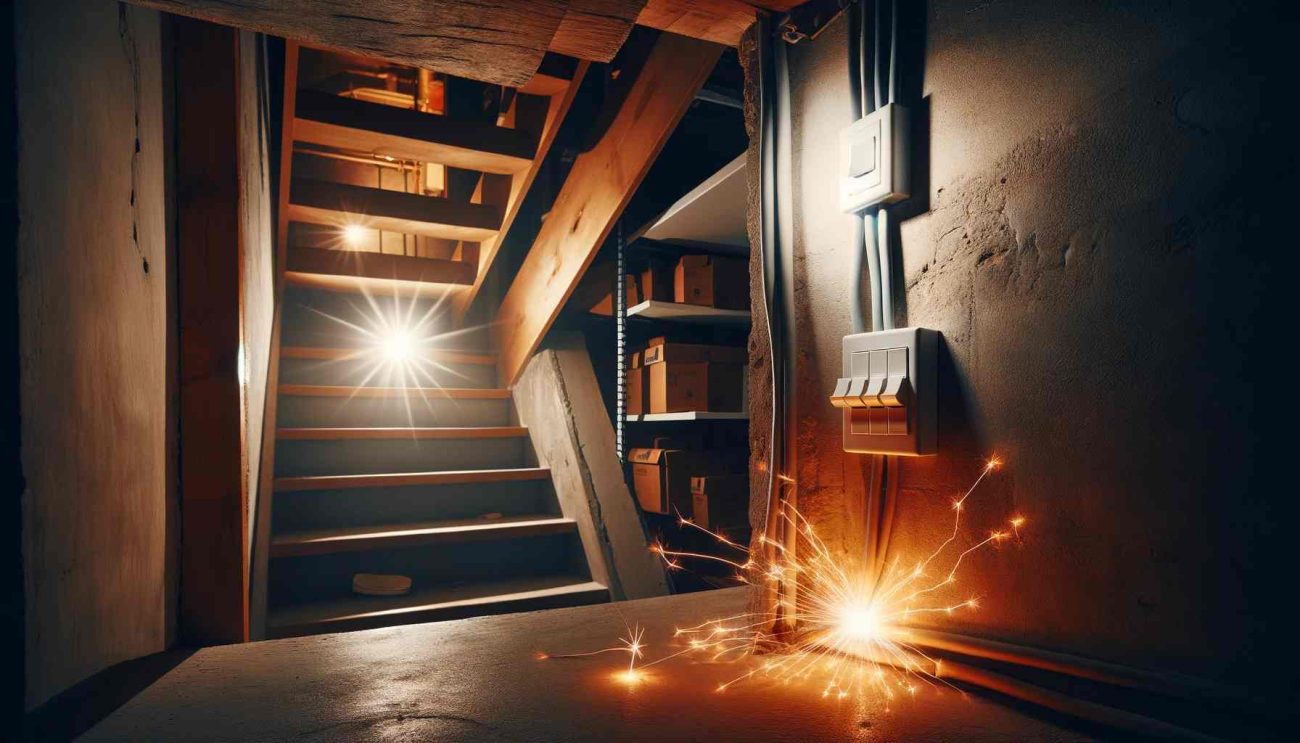 why do the down stairs lights keep tripping