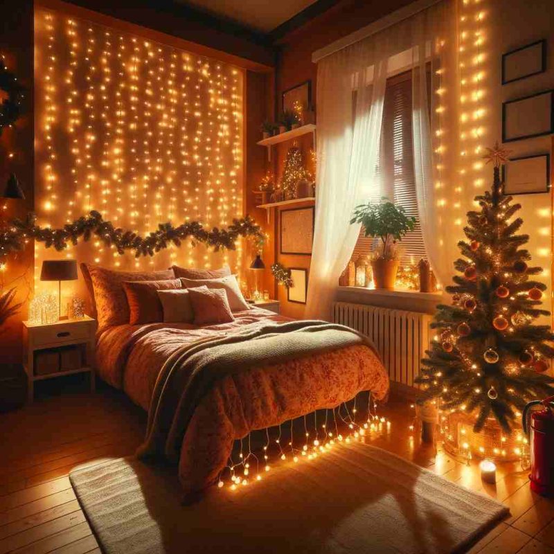 christmas lights for bedrooms