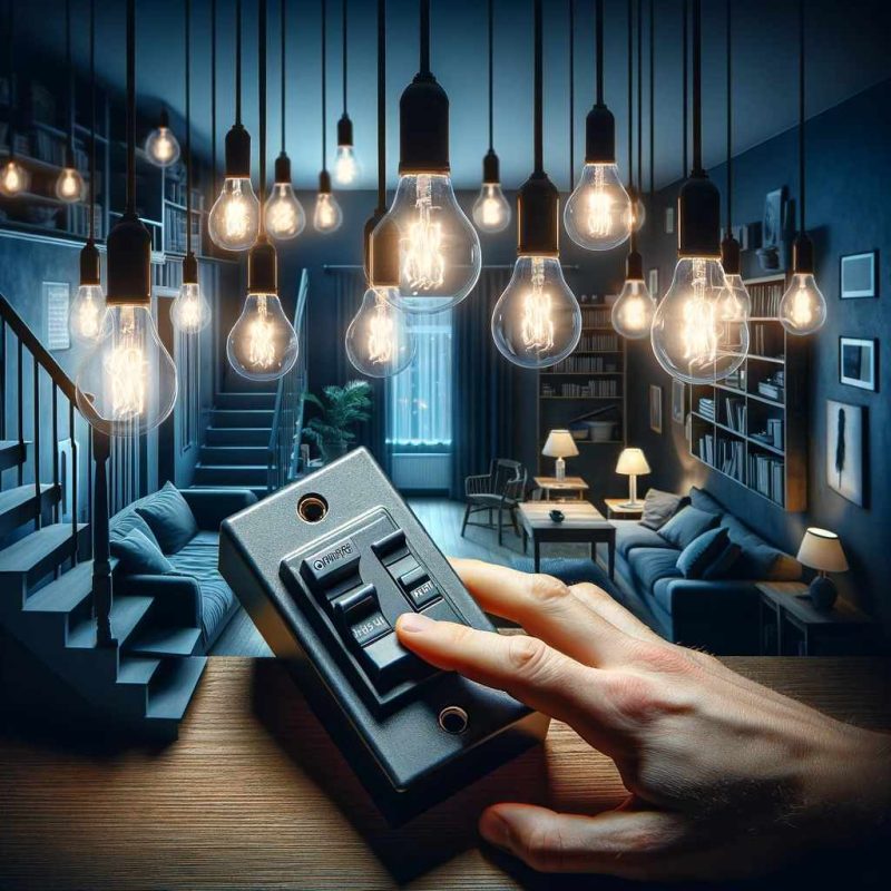 why do the down stairs lights keep tripping