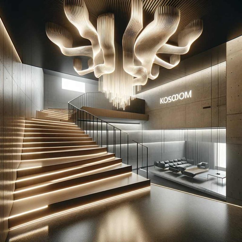ceiling lights for stairs and landing