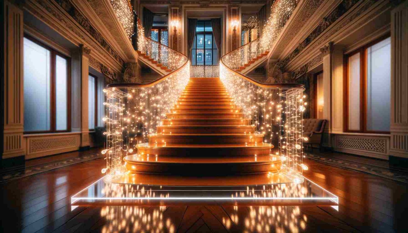 fairy lights for stairs