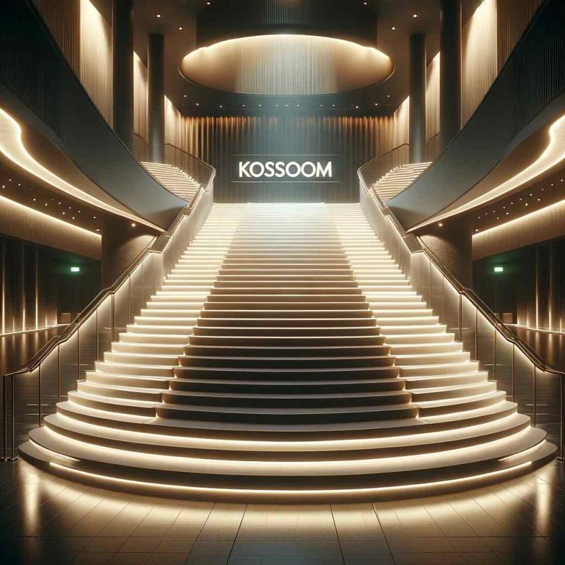 cinema stair lighting