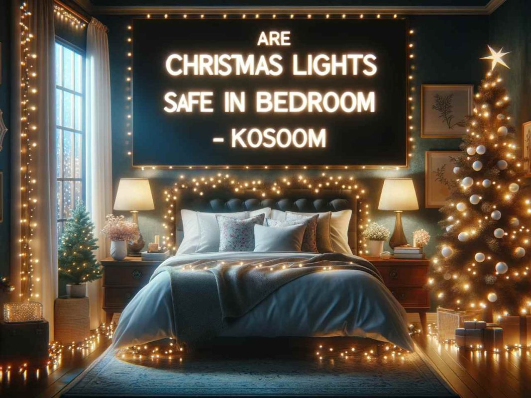 are christmas lights safe in bedroom