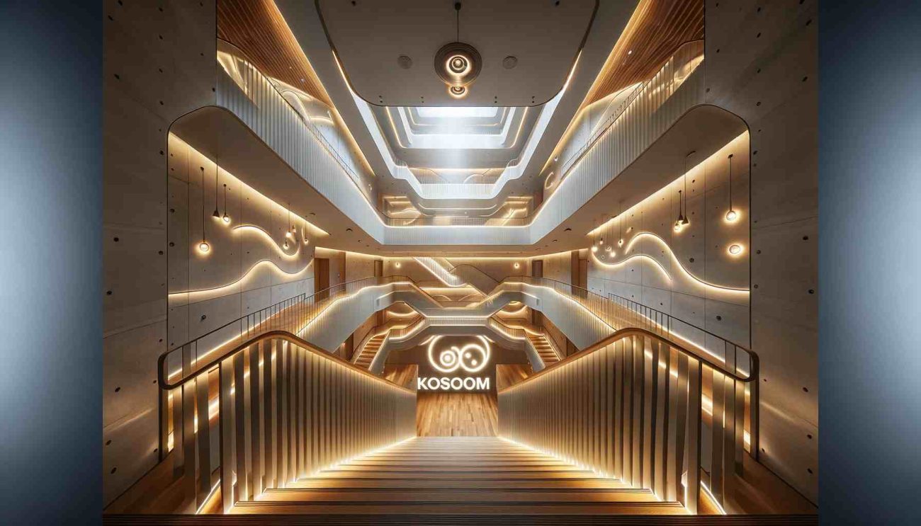 communal stair lighting