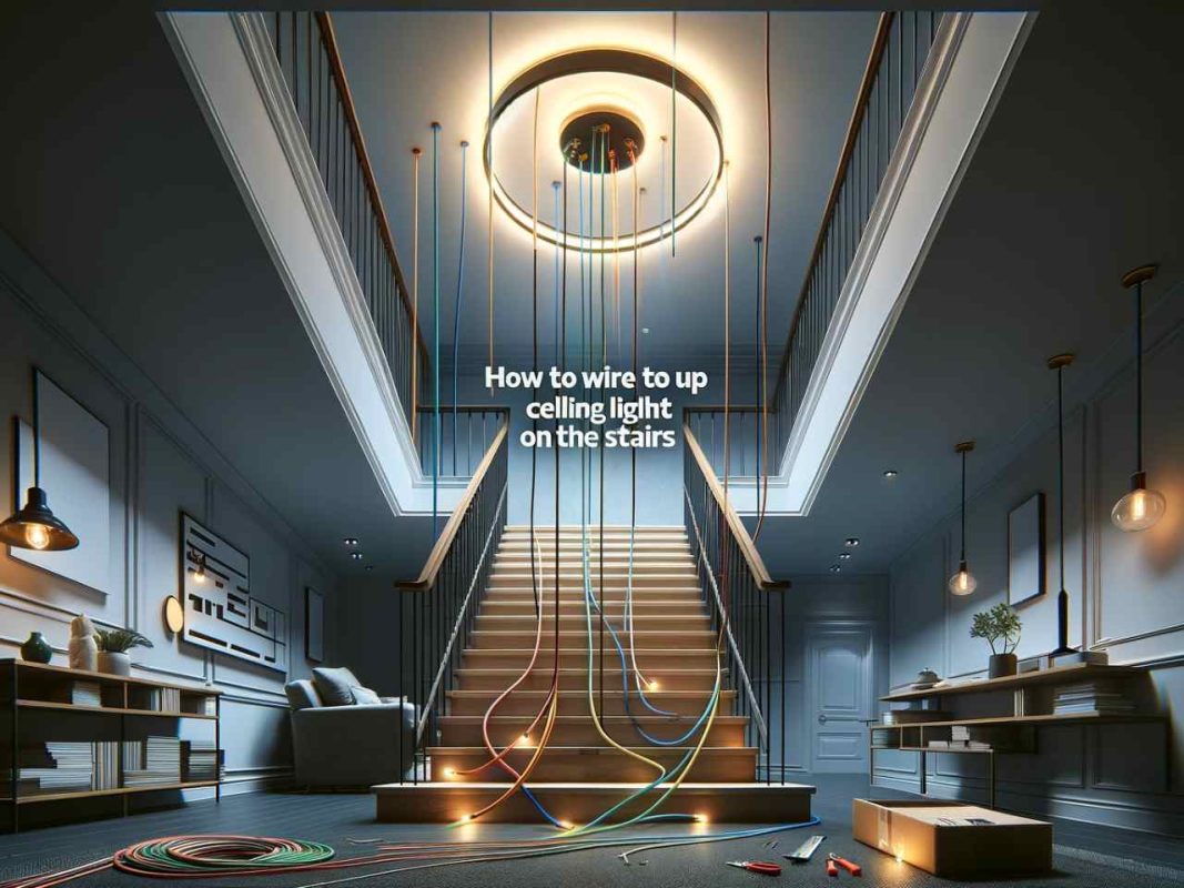 ceiling lights for stairs and landing