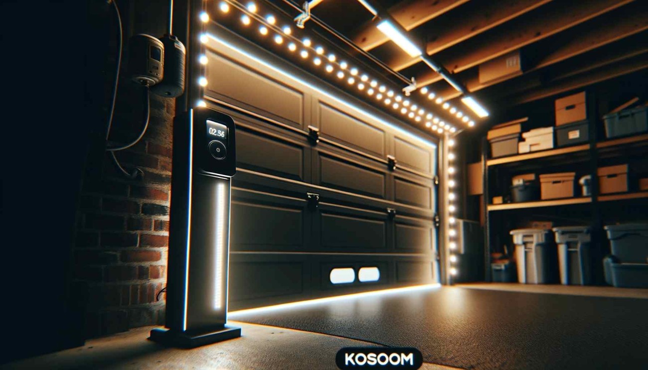 do led lighting strips interferewith garage door openers
