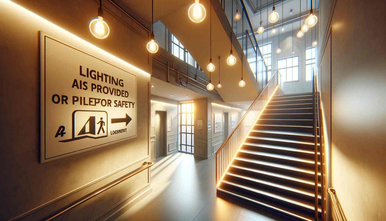 do landords have to provide stair lighting