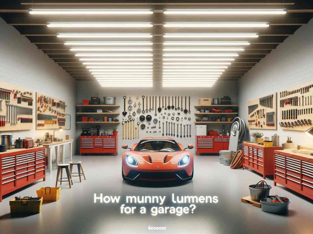how many lumens do i need for a garage