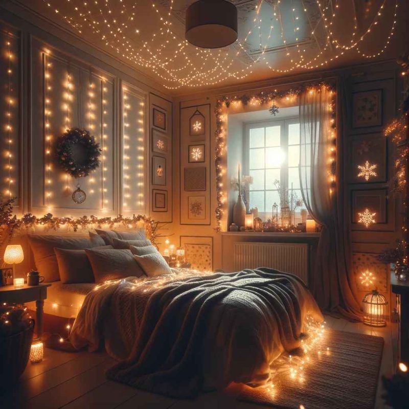 christmas lights for bedroom