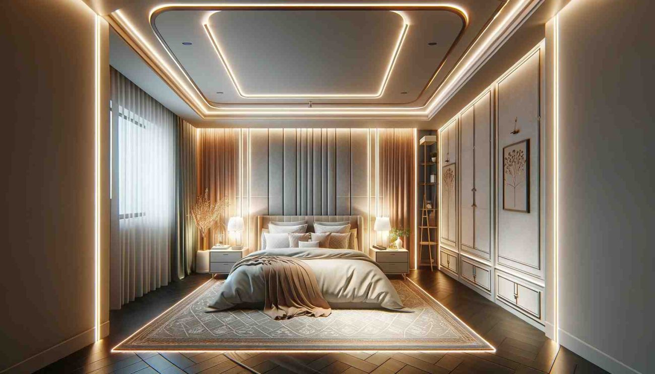 led strip lights for bedroom ceiling