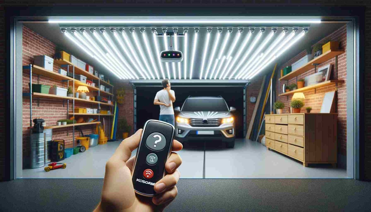 do led lighting strips interferewith garage door openers