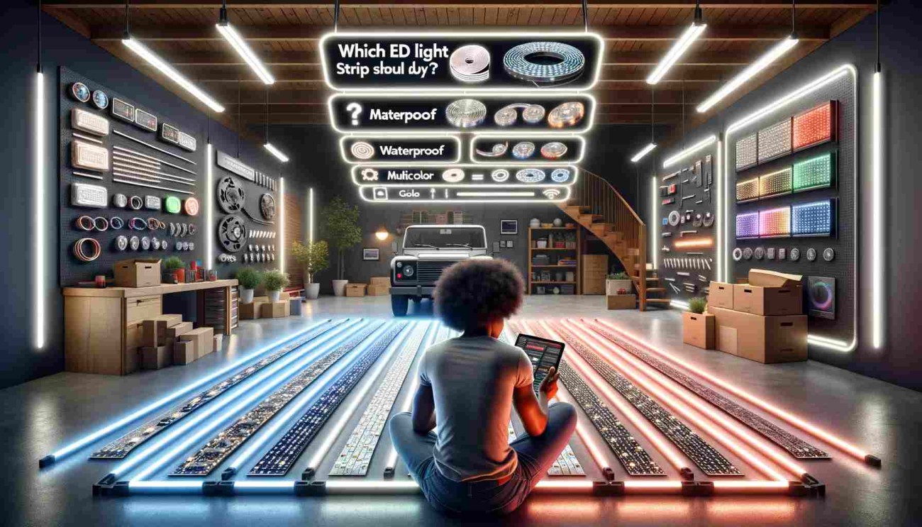 which led light strip should i buy for garage